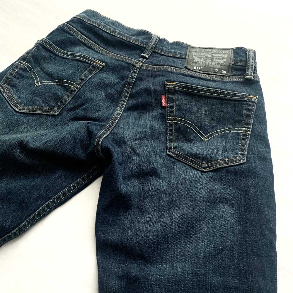 Levi’s 511 Dark Denim Straight Men Sz 30